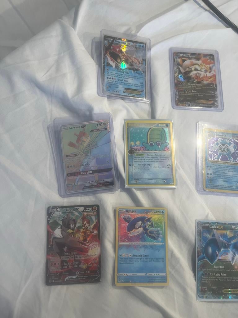 Oude Pokémon Kaarten - Zeldzame Collectie, Ophalen of Verzenden, Zo goed als nieuw, Meerdere kaarten, Foil