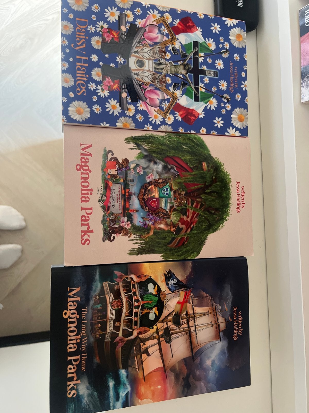 Magnolia Parks & Daisy Haites boeken - Jessa Hastings, Boeken, Romans, Ophalen, Gelezen, Amerika