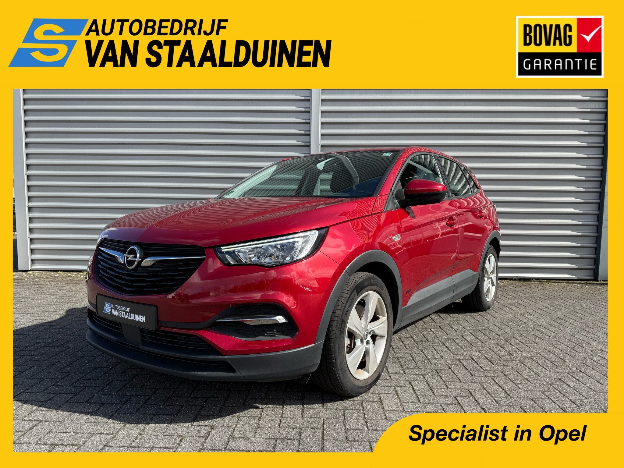 Opel Grandland X 1.6 Turbo Hybrid Business Edition | Trekhaa, Auto's, Opel, 4 cilinders, Leder en Stof, Plug-in hybride, Hybride Elektrisch/Benzine