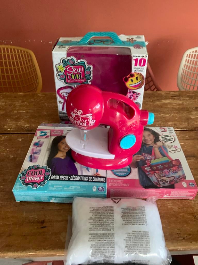 Sew Cool Naaimachine voor Kinderen met Accessoires, Ophalen of Verzenden, Zo goed als nieuw