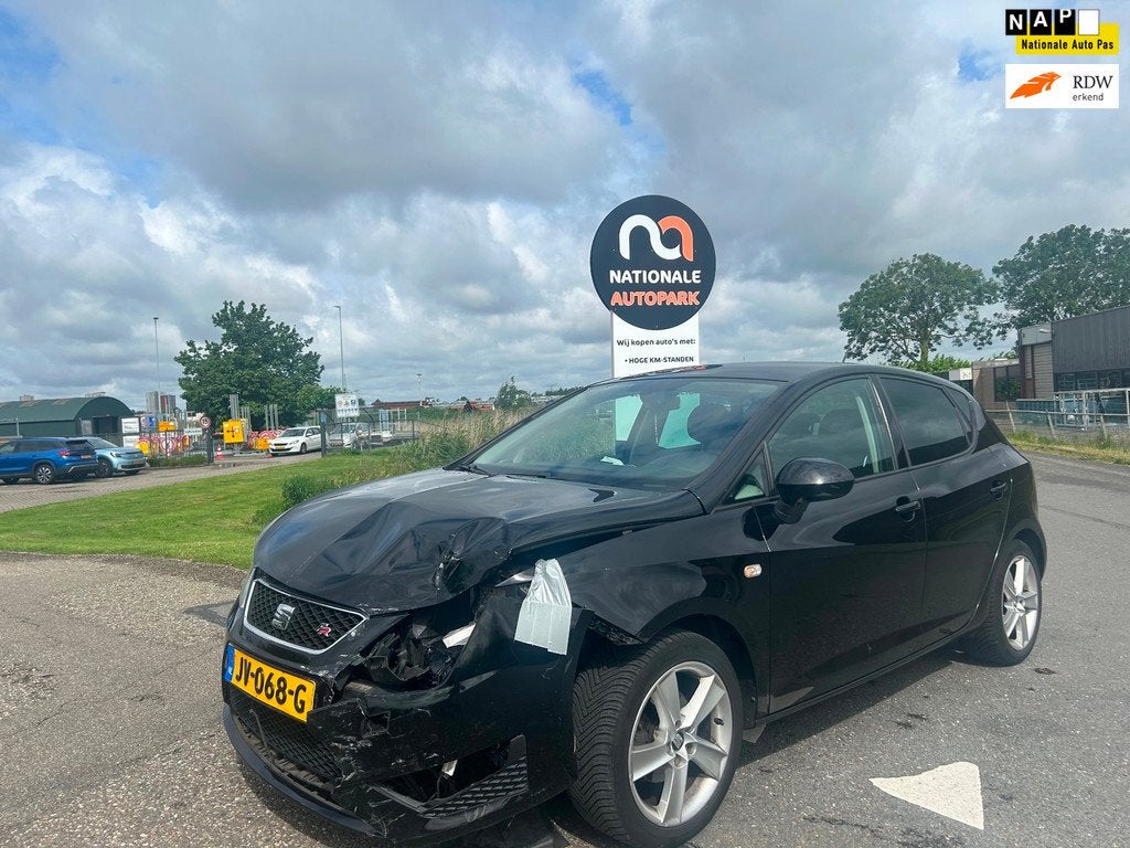 Seat Ibiza 2016 * 1.0 EcoTSI FR * BLIK SCHADE ! !, Auto's, Seat, Bedrijf, Te koop, Ibiza, ABS, Airbags, Airconditioning, Automatische klimaatregeling