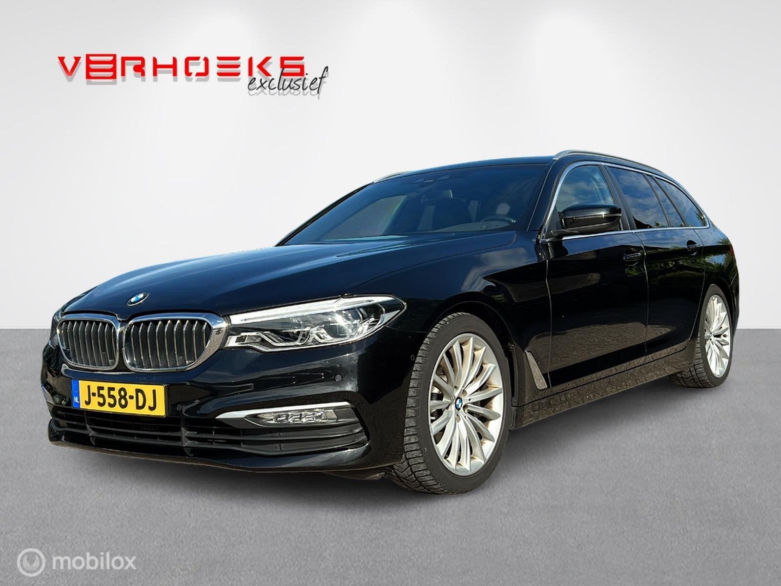 BMW 5-serie Touring 530i High Exec/Pano/Head Up/Leer/19"/LED, Auto's, Automaat, 1998 cc, Achterwielaandrijving, Gebruikt
