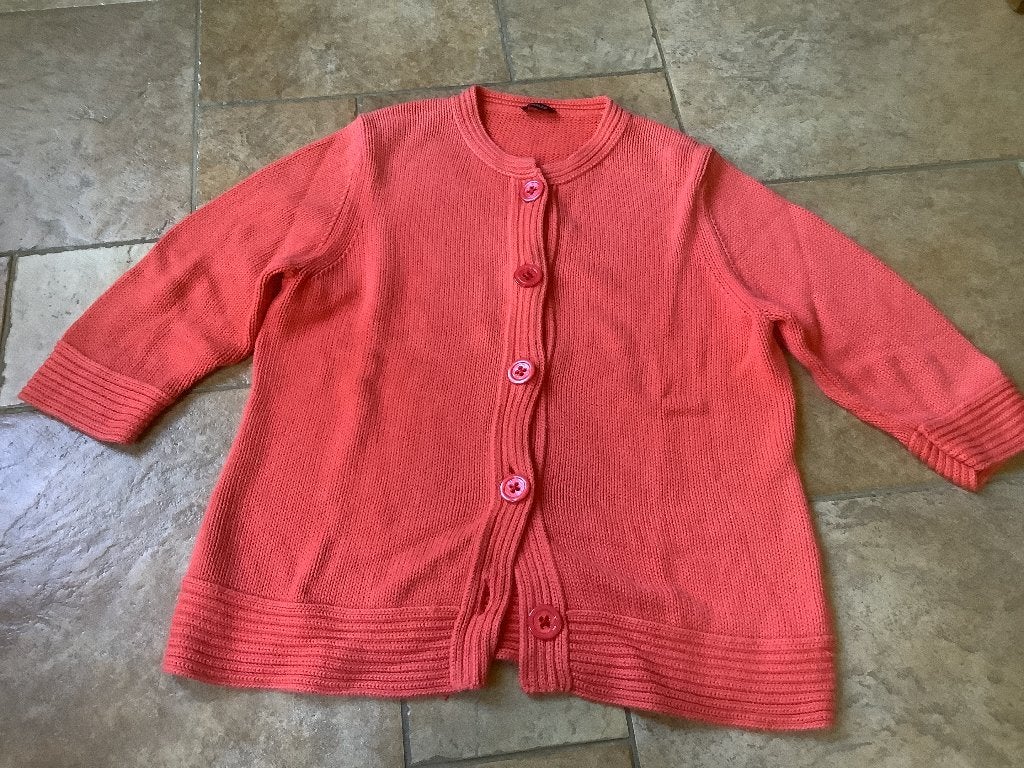 Zalm rood vest, Basler, Gedragen, Rood, Ophalen
