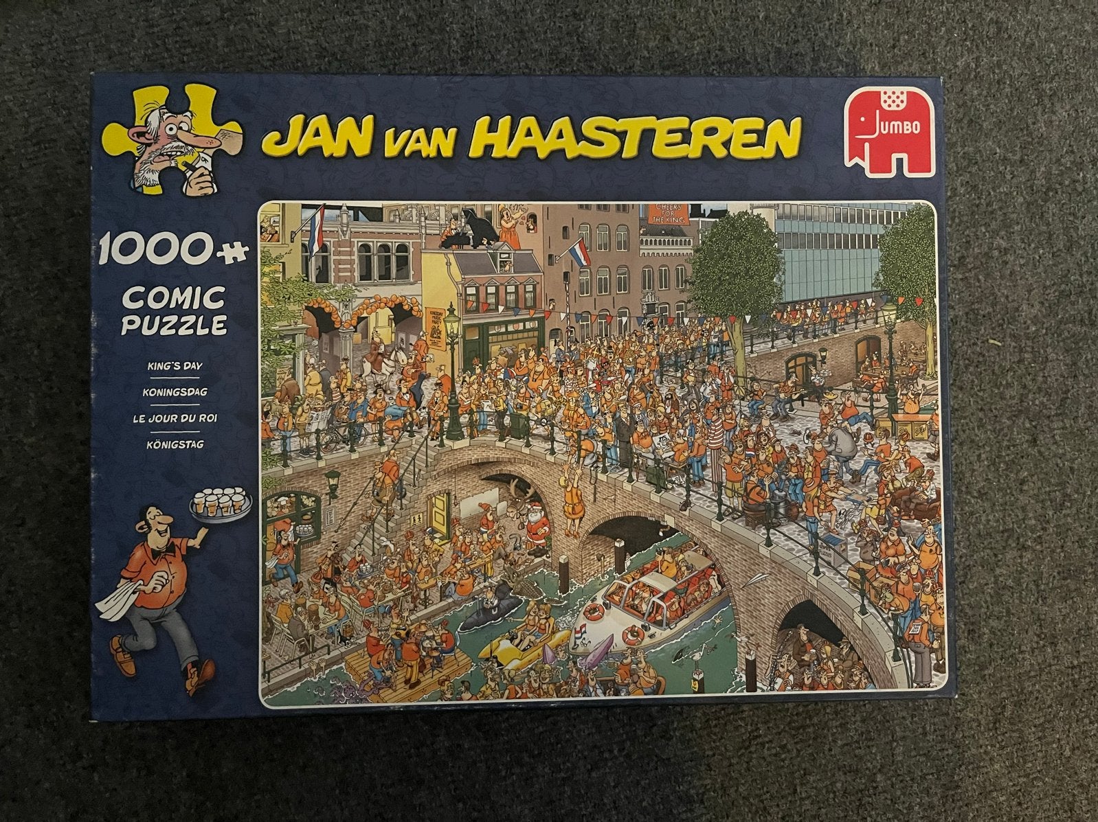 Jan van Haasteren 1000+ stukjes - Koningsdag puzzel