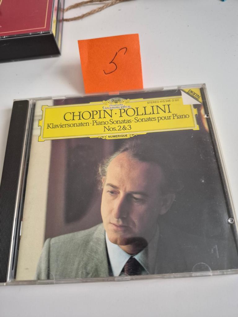 Chopin: Pianosonates Nos. 2 & 3 - Maurizio Pollini CD, Ophalen of Verzenden, Romantiek, Gebruikt, Kamermuziek