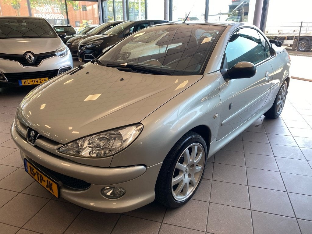Peugeot 206 CC 1.6-16V Roland G. Climate NW APK BJ 2006 !, Auto's, Voorwielaandrijving, Gebruikt, 4 cilinders, Cabriolet