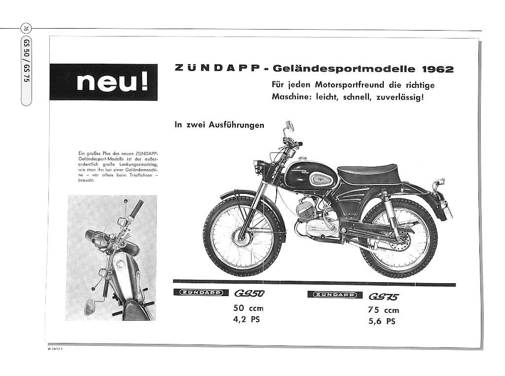 Zündapp Prospekte - Motorrad & Roller 1947-1984, Verzenden, Nieuw, Johan Klein Vennekate, Merk of Model