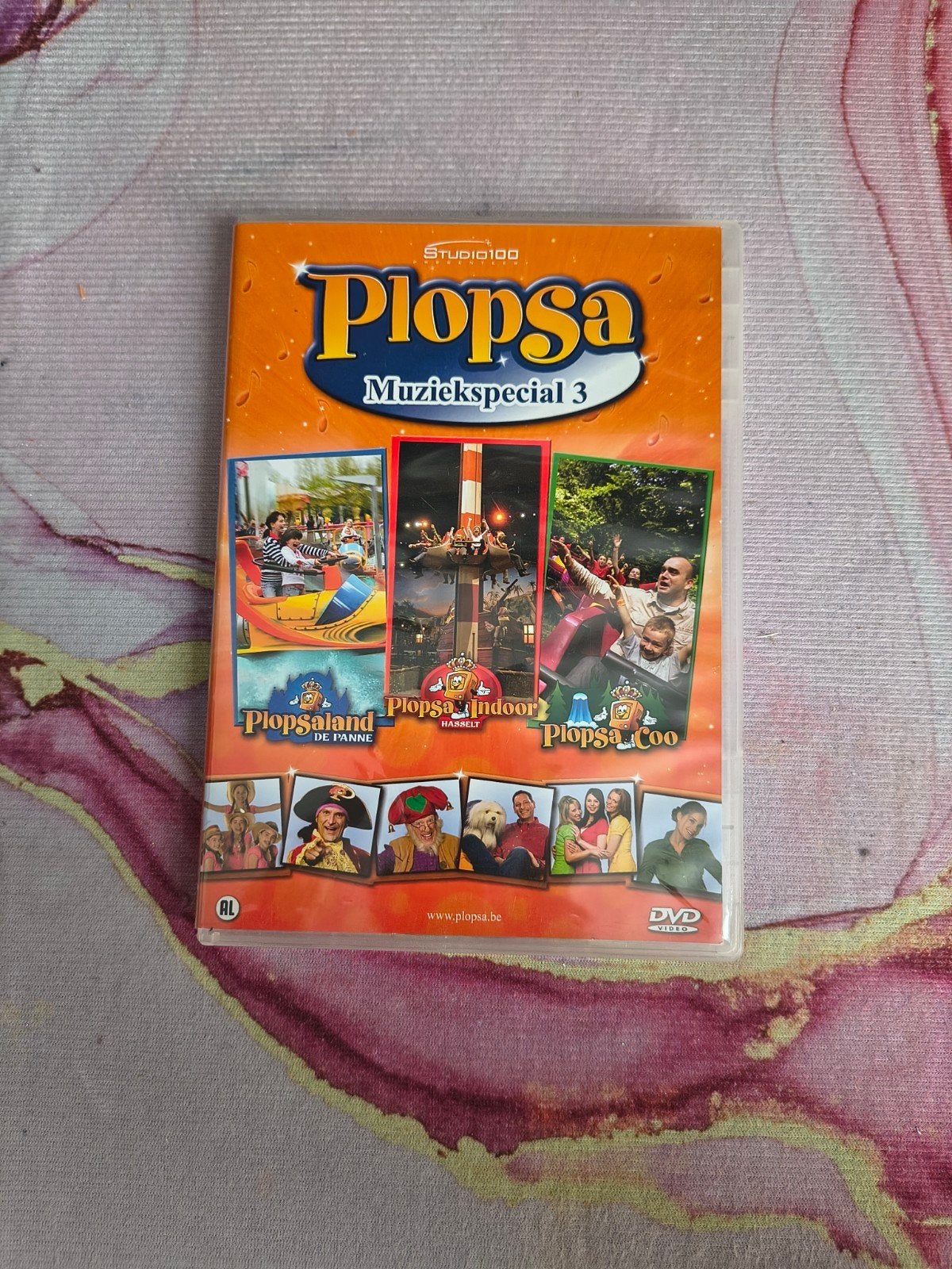 Dvd Plopsa muziekspecial 3, Cd's en Dvd's, Dvd's | Kinderen en Jeugd, Alle leeftijden, Ophalen of Verzenden, Zo goed als nieuw