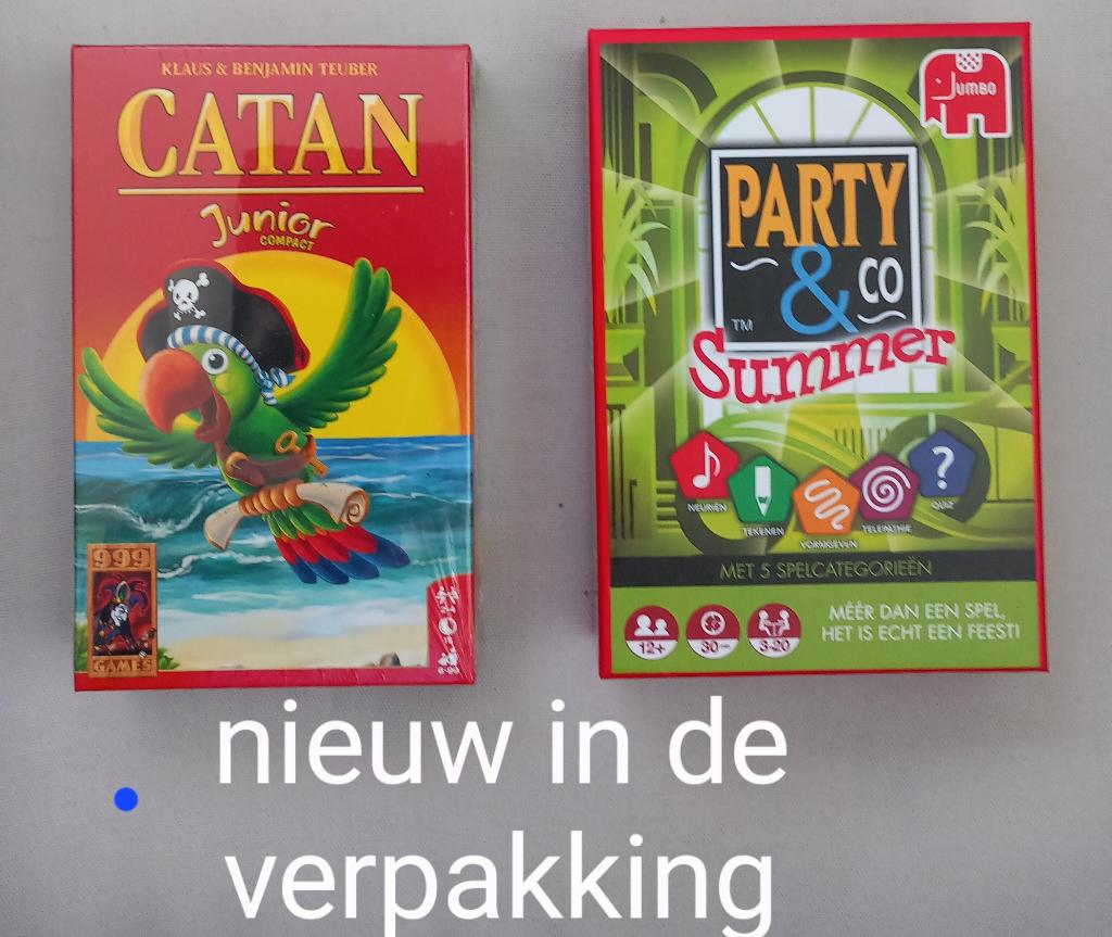 2 gezelschapsspelen, nieuw in de verpakking, Ophalen, Nieuw