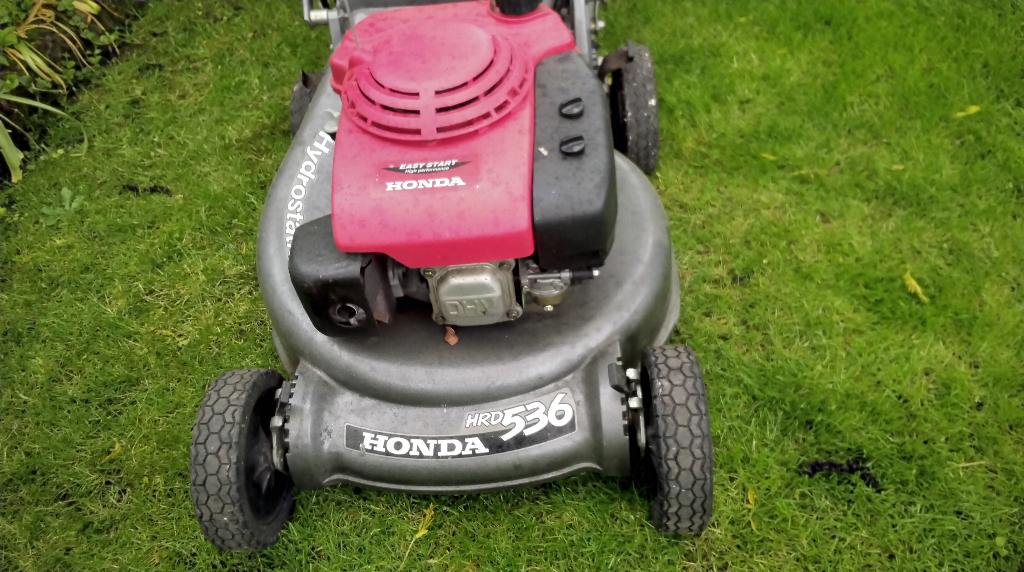 Honda HRD 536  Grasmaaier Motormaaier 53 cm, Tuin en Terras, Grasmaaiers, Cirkelmaaier, Honda, Gebruikt, Verzenden