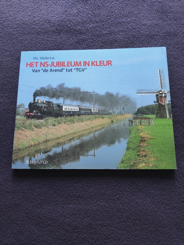 Het NS-Jubileum in kleur. ML Vocke en andere, Ophalen of Verzenden, Nieuw, Trein, Boek of Tijdschrift