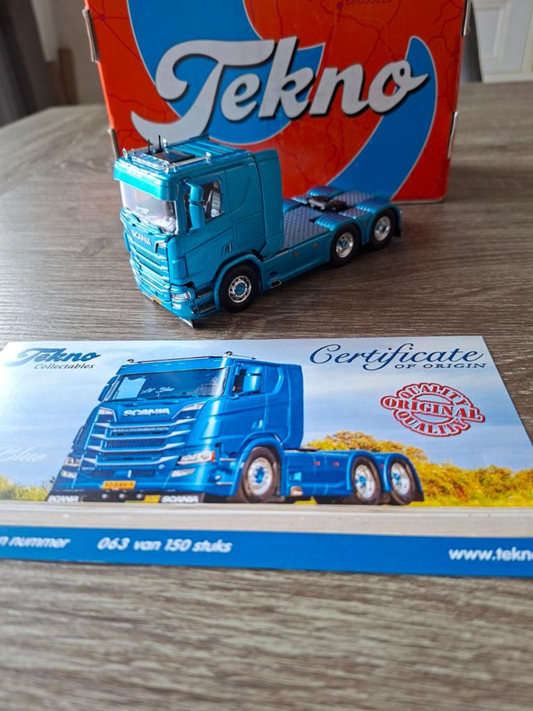 Tekno Scania next-gen JAN BLAAUW, Ophalen of Verzenden, Zo goed als nieuw, Bus of Vrachtwagen, Tekno