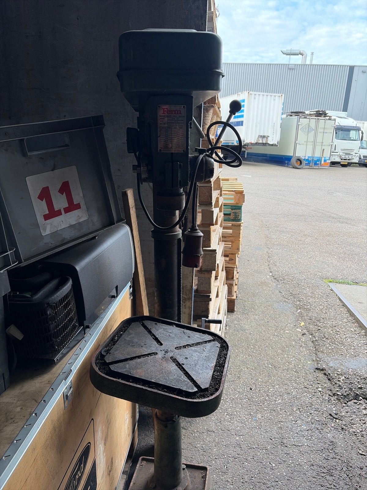 Robuuste Kolomboormachine - Perfect voor Werkplaats, Ophalen of Verzenden, Gebruikt, 600 watt of meer, Kolomboormachine