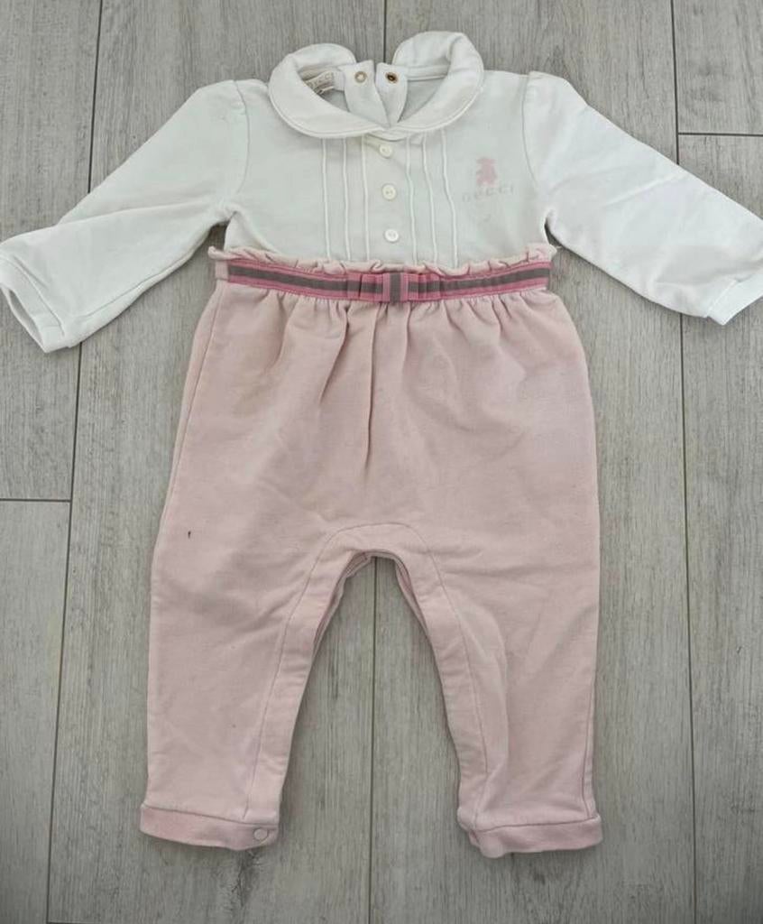 Gucci Baby Pakje Maat 68 - Roze en Wit, Ophalen of Verzenden, Gebruikt, Meisje, Pakje