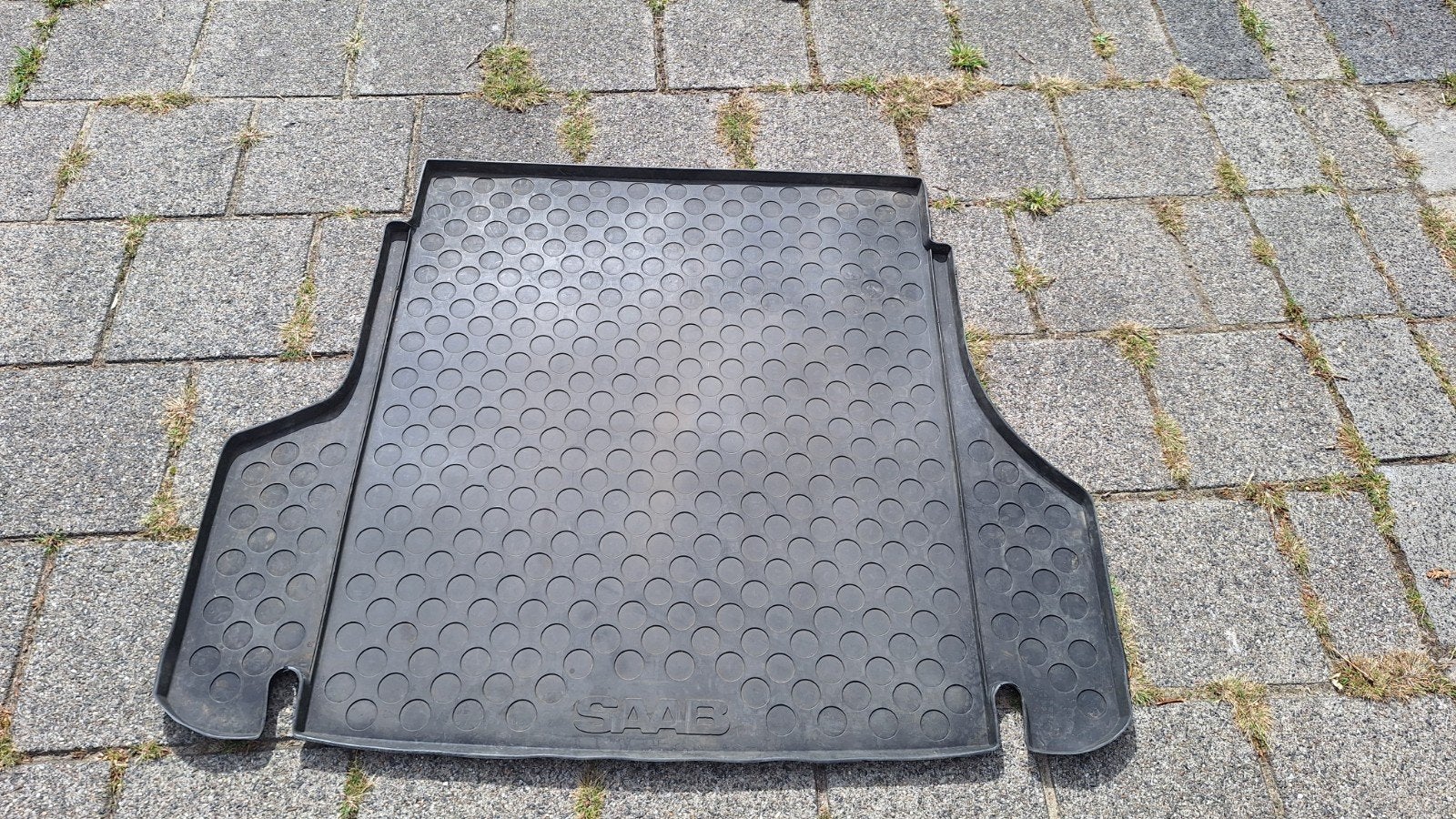 Saab 9-5 estate rubber mat achterbak, Ophalen, Gebruikt