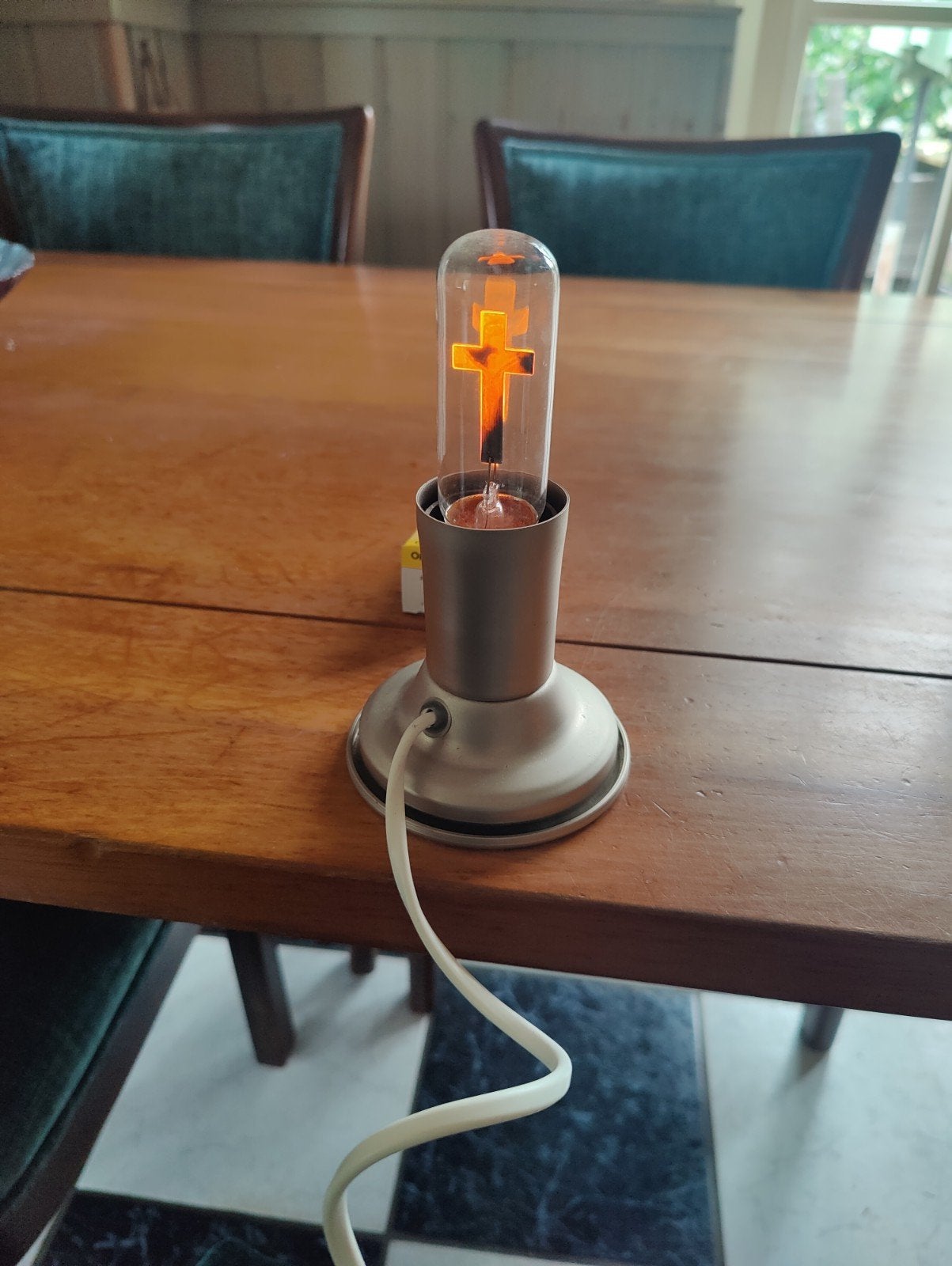 Vintage Ormalight 3 Watt Kruis Gloeilamp, Ophalen of Verzenden