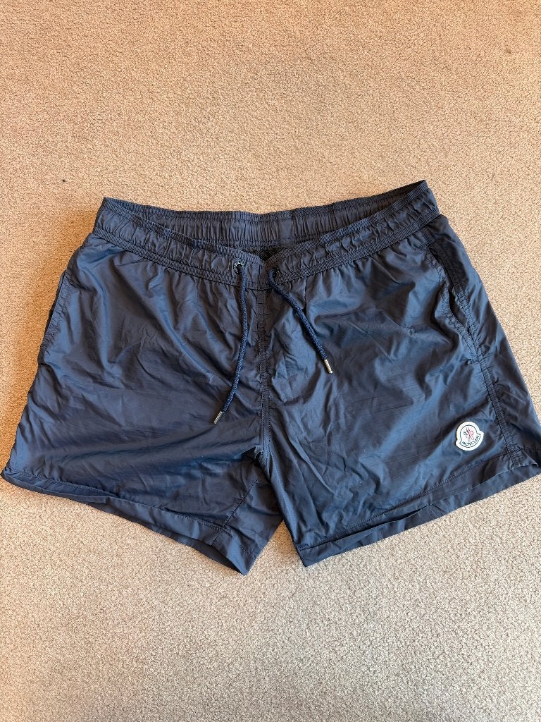 Zwembroek van Moncler, ExtraLarge, Donkerblauw, Moncler, Blauw, Maat 56/58 (XL), Ophalen of Verzenden