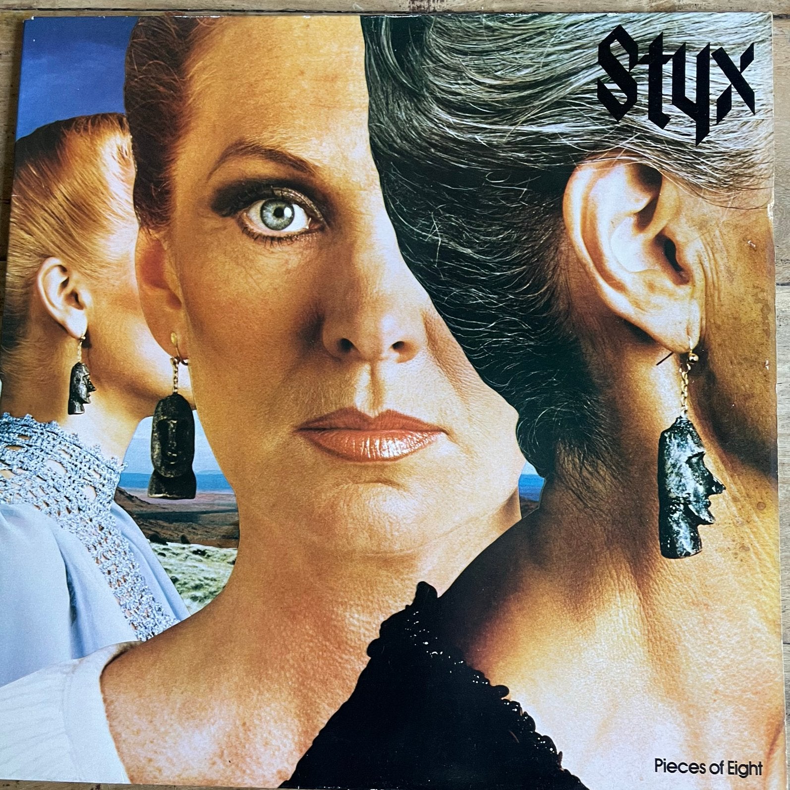 Styx - Pieces of Eight (klaphoes), Cd's en Dvd's, Ophalen of Verzenden, Zo goed als nieuw, 12 inch, Poprock