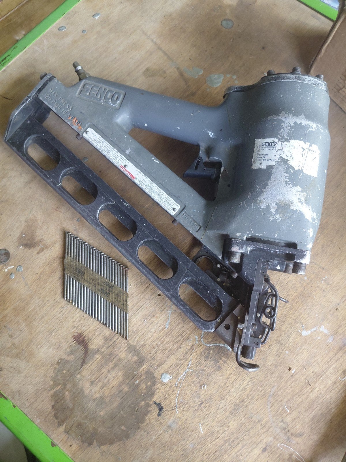 Senco Spijker Pistool, Ophalen, Gebruikt