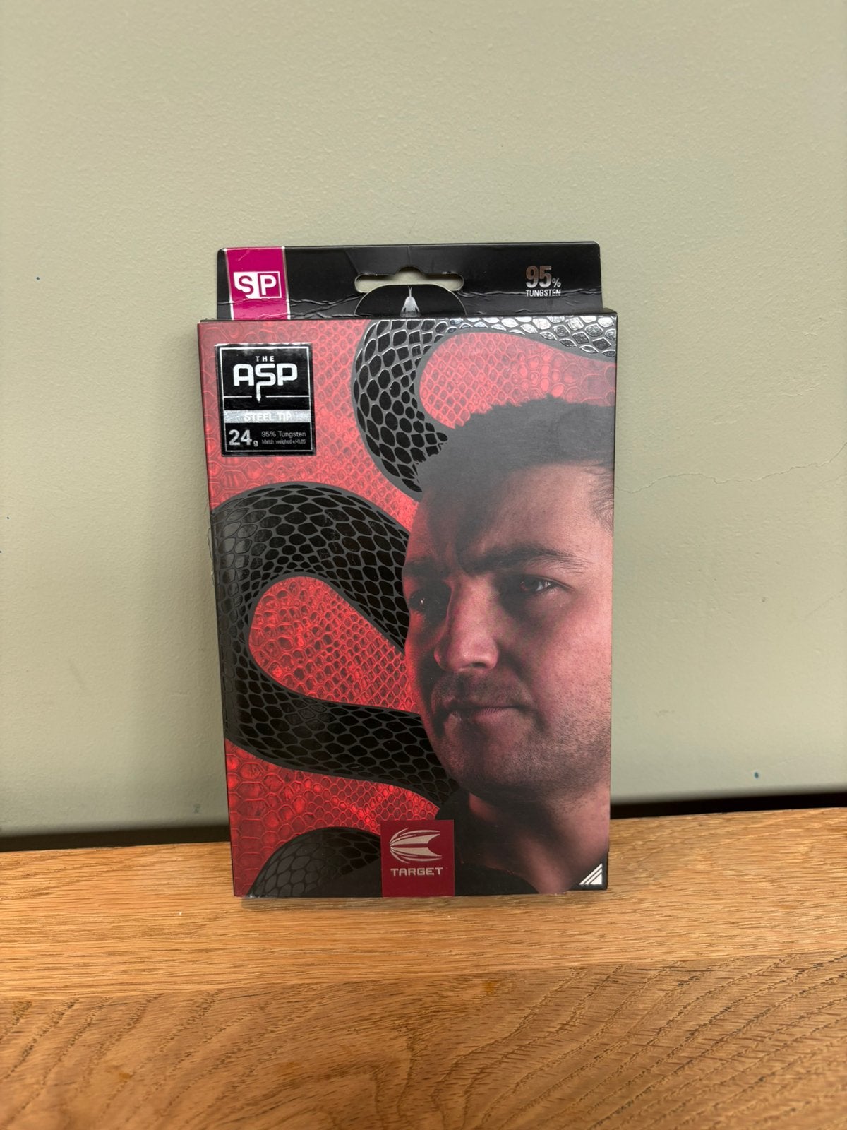 Target Nathan Aspinall G2 Swiss Point 95% - 24gr, Sport en Fitness, Darts, Ophalen of Verzenden, Zo goed als nieuw, Pijlen