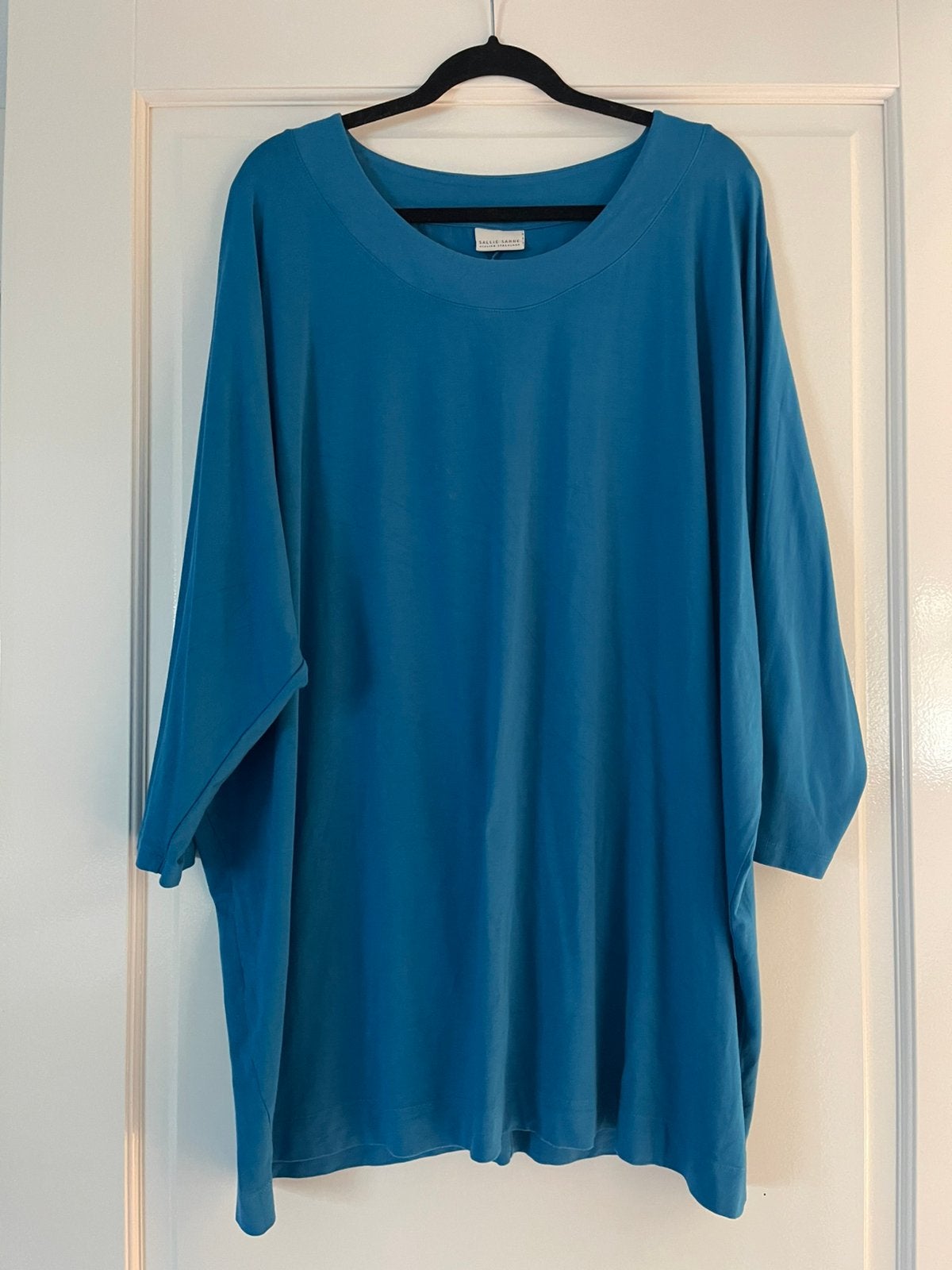 Sallie Sahne shirt mt 52, Ophalen of Verzenden, Zo goed als nieuw, Blauw, Shirt of Top