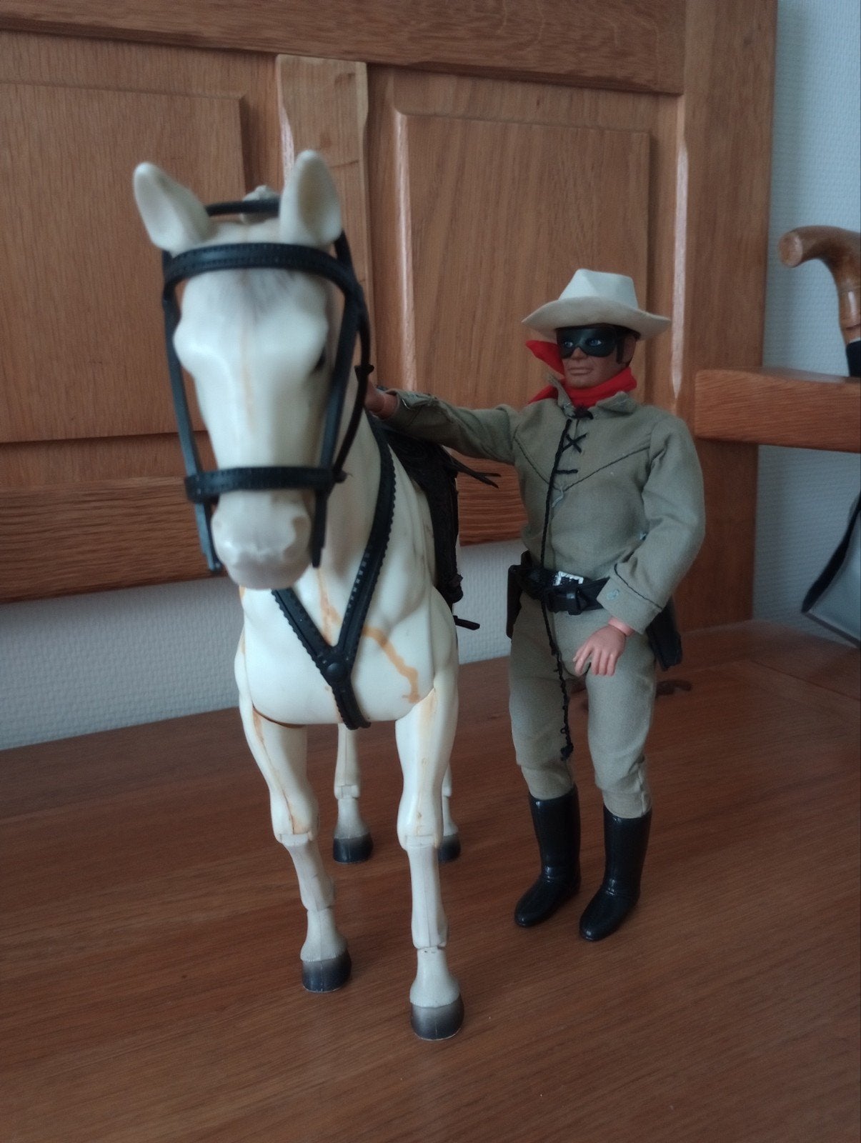 The Lone Ranger Gabriel Marx toys 1973, Antiek en Kunst, Antiek | Speelgoed, Ophalen of Verzenden