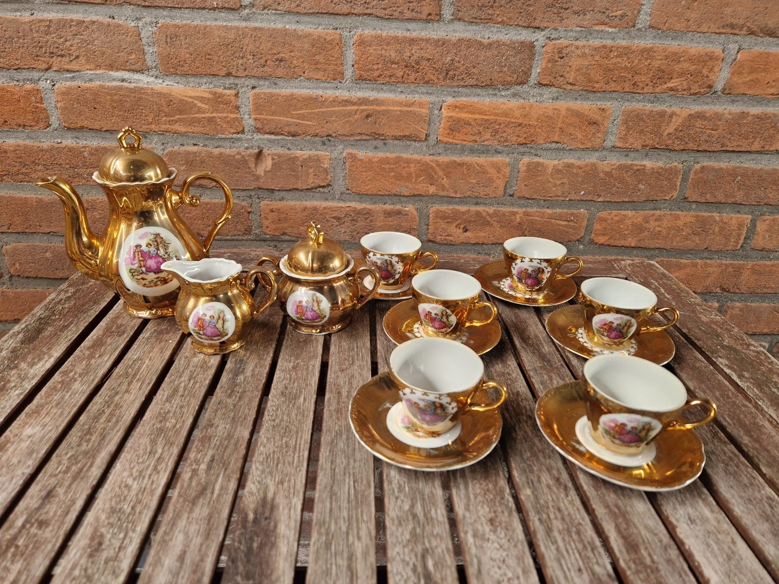 bavaria servies vintage, Ophalen, Gebruikt