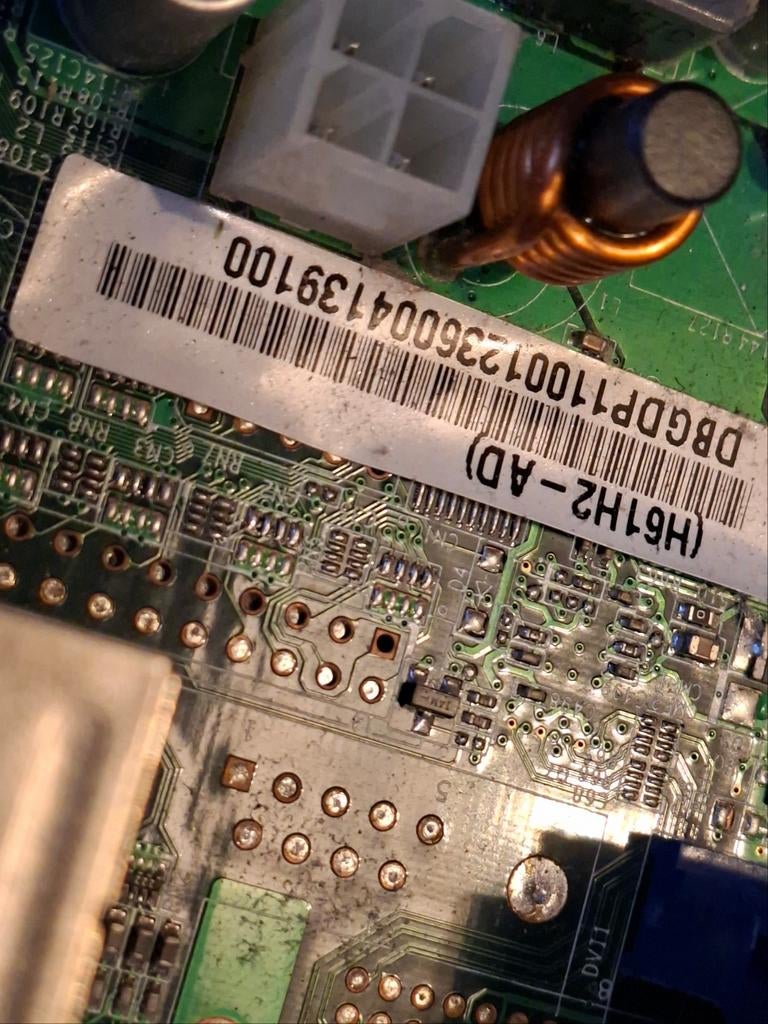 ECS H61H2-AD Moederbord - H61 Express Chipset, LGA 1155, Computers en Software, Moederborden, Gebruikt, DDR3, Ophalen of Verzenden