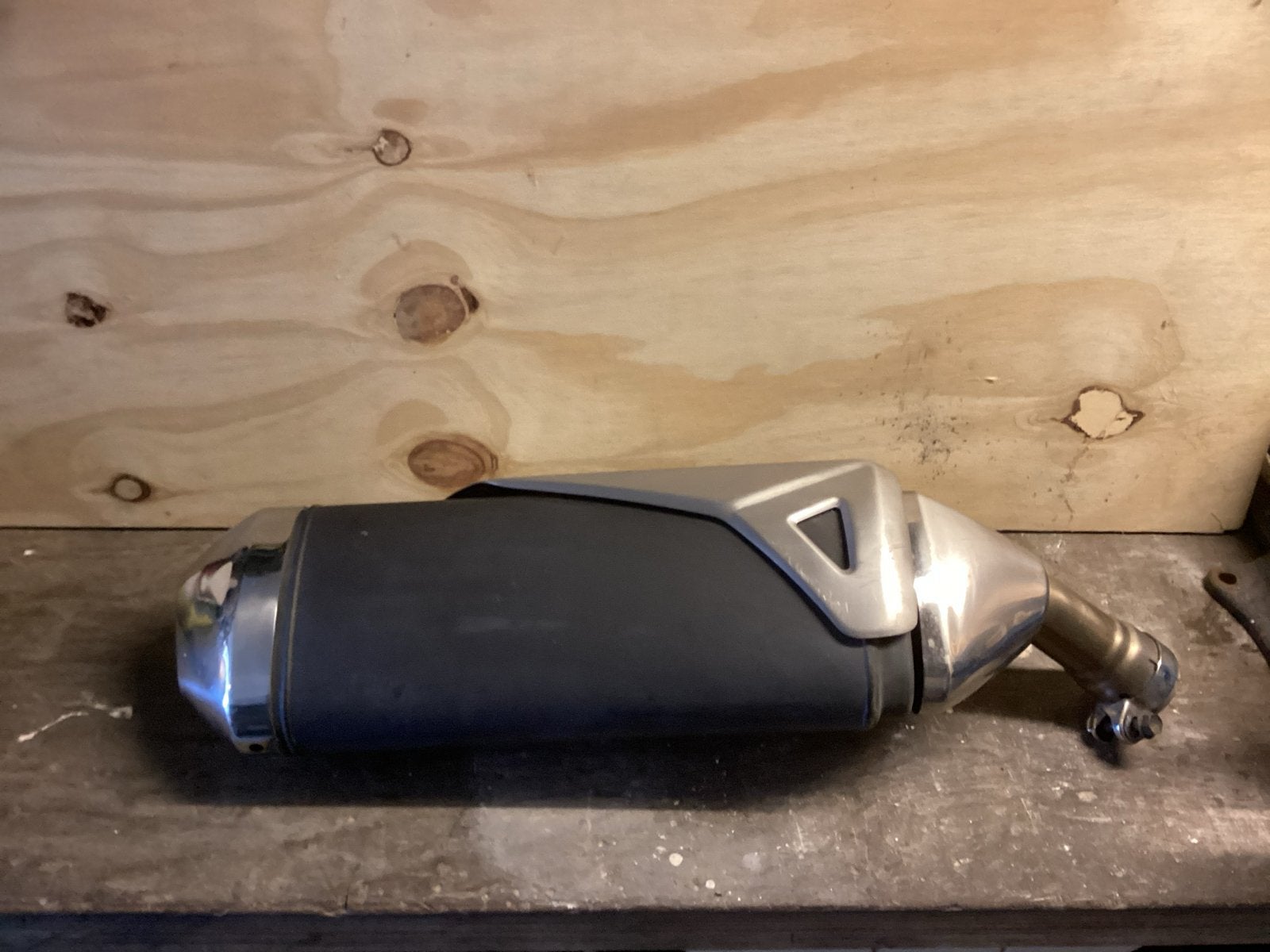 Originele uitlaat Suzuki GSR 750, Motoren, Ophalen of Verzenden, Gebruikt