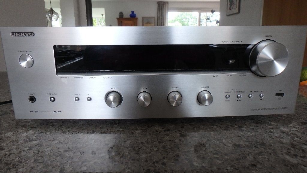 Onkyo netwerk stereo reciever TX8050, Ophalen of Verzenden, 60 tot 120 watt, Niet werkend, Stereo
