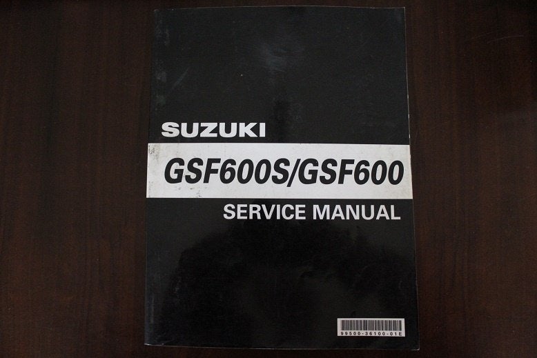 Suzuki GSF600 S 2000 motorcycle service manual GSF 600, Motoren, Handleidingen en Instructieboekjes, Ophalen of Verzenden, Suzuki