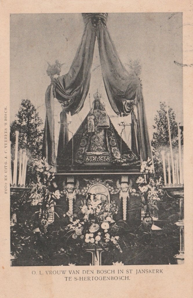DEN BOSCH St. Jan Kerk O.L. van Den Bosch 1904, Verzenden, Voor 1920, Gelopen, Noord-Brabant