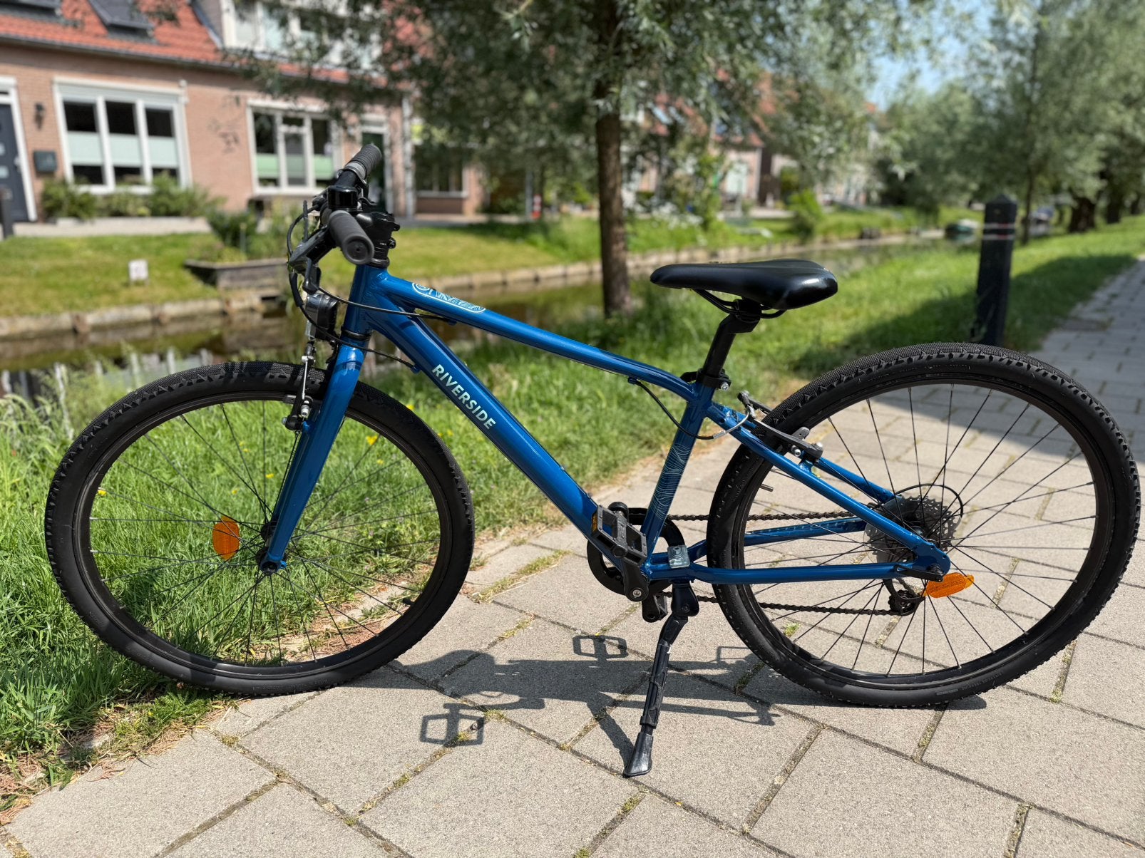 BTWIN Hybride 900 Kinderfiets | 26 Inch | 9-12 jaar | ZGAN, Ophalen, Zo goed als nieuw, 26 inch of meer, Versnellingen