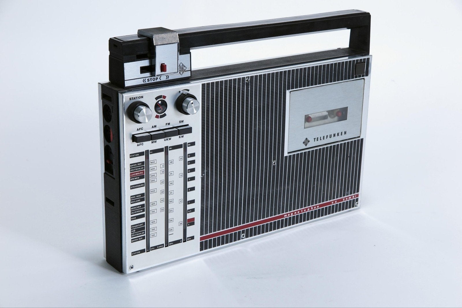 Telefunken magnetophon cc combi met defecten., Ophalen of Verzenden, Niet werkend, Overige typen