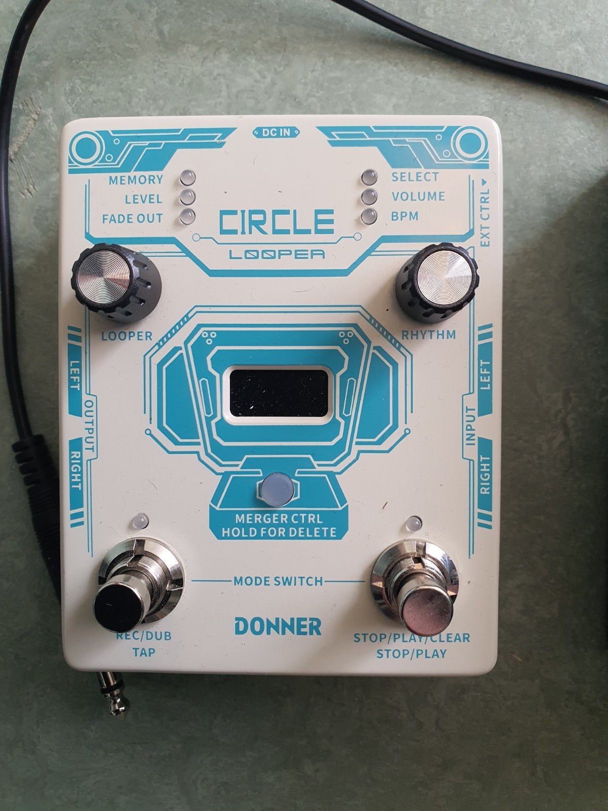 Donner Circle Looper en Digitech FS3X Footswitch, Muziek en Instrumenten, Effecten, Zo goed als nieuw, Ophalen of Verzenden