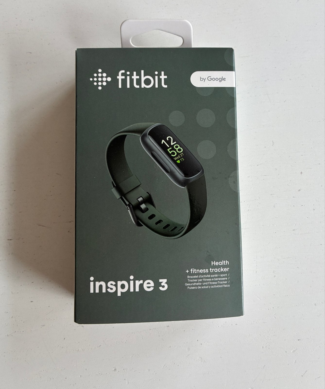 Zo goed als nieuw: Fitbit Inspire 3 (zwart) – Ongebruikt!, Ophalen, Zwart, Nieuw, Waterdicht