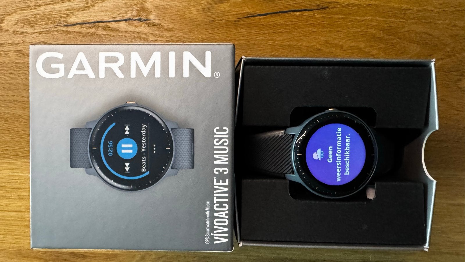 Garmin Vivoactive 3 Music GPS Smartwatch, Gebruikt, Ophalen of Verzenden, Waterdicht, Stappen