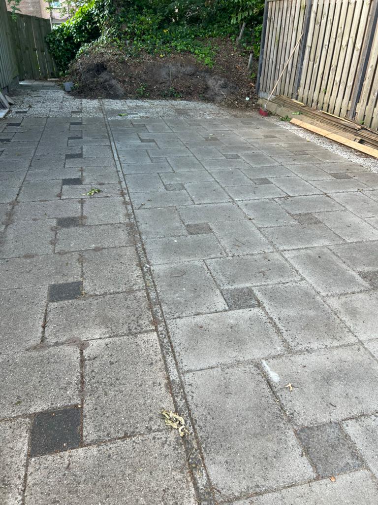 Gebruikte terrastegels gratis af te halen, Ophalen, Gebruikt, Klinkers, 10 m² of meer