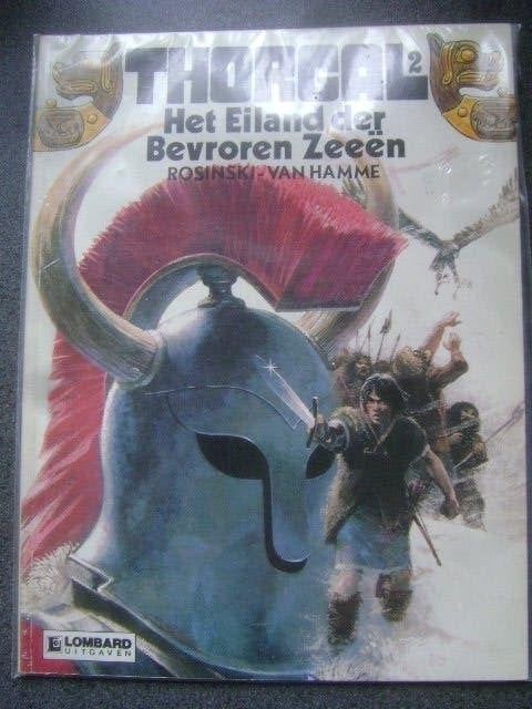 thorgal 2--het eiland der bevroren zeeën  uit 1980, Eén stripboek, Ophalen of Verzenden, Zo goed als nieuw