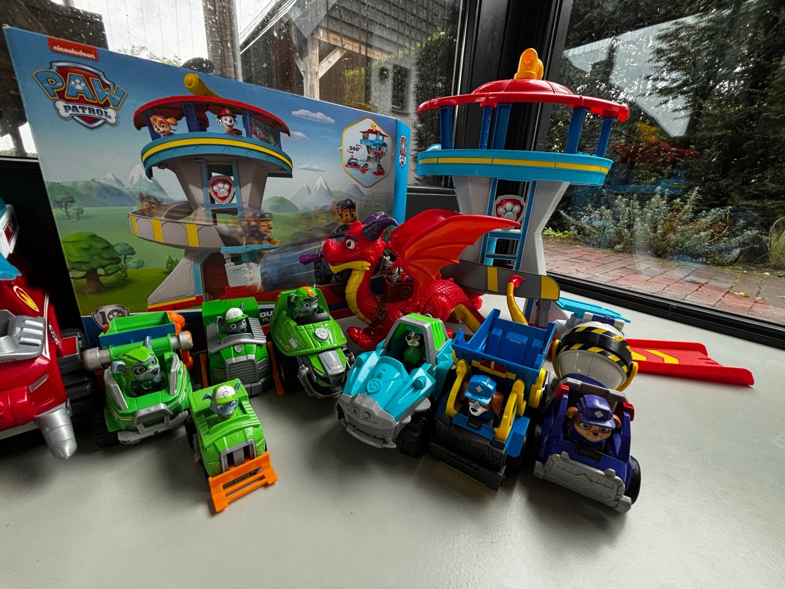 Grote collectie Paw Patrol speelgoed, Ophalen, Gebruikt