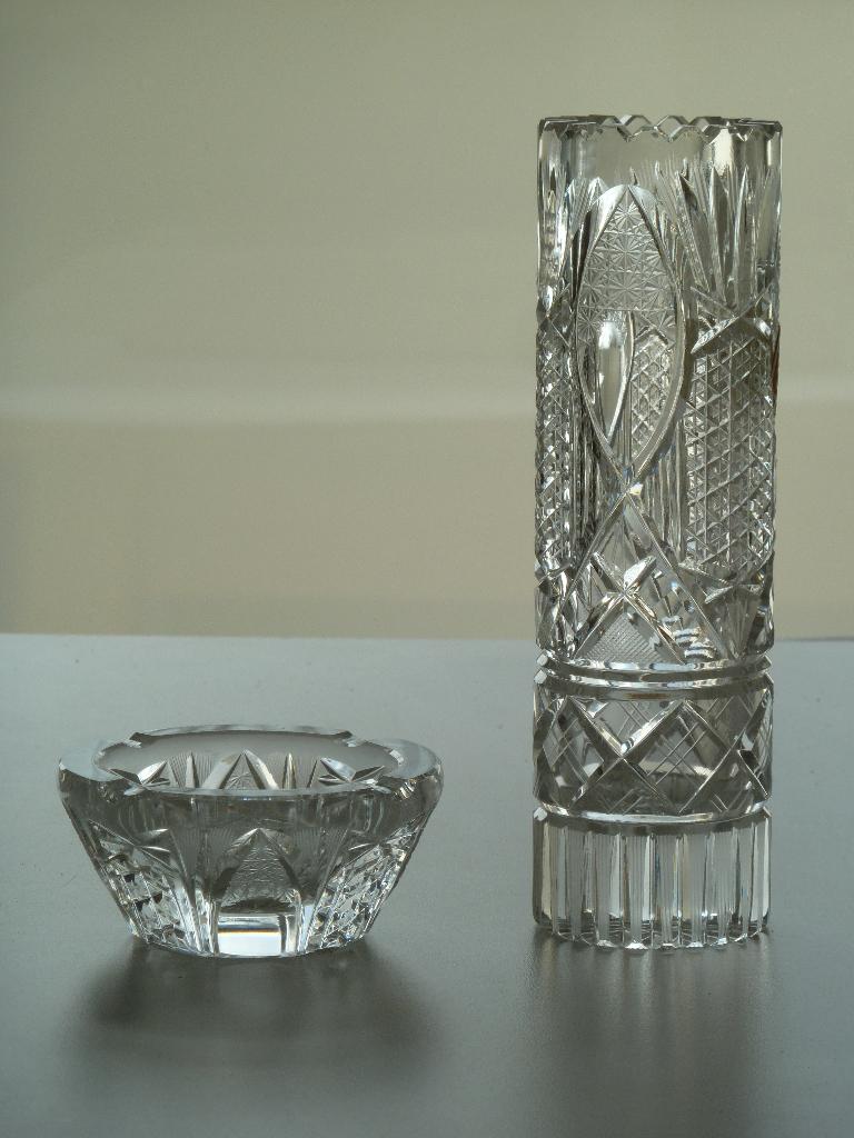 Glas Bohemia in doos, Ophalen of Verzenden