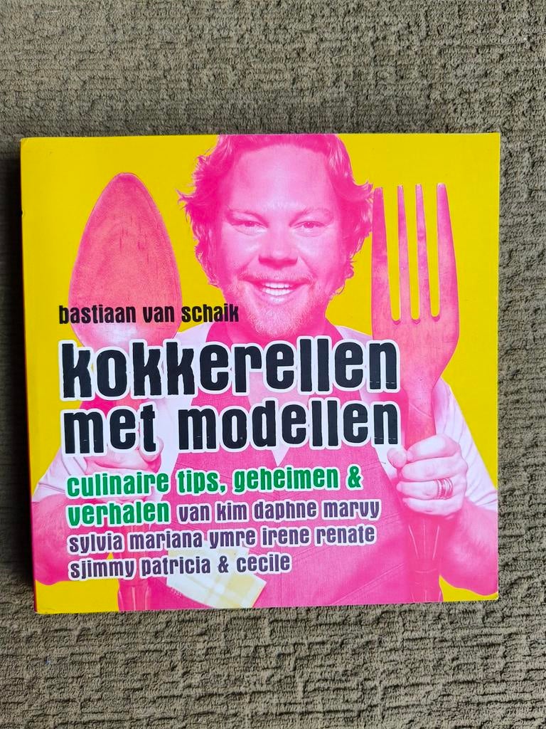 Bastiaan van Schaik - Kokkerellen met modellen, Ophalen of Verzenden, Zo goed als nieuw, Bastiaan van Schaik
