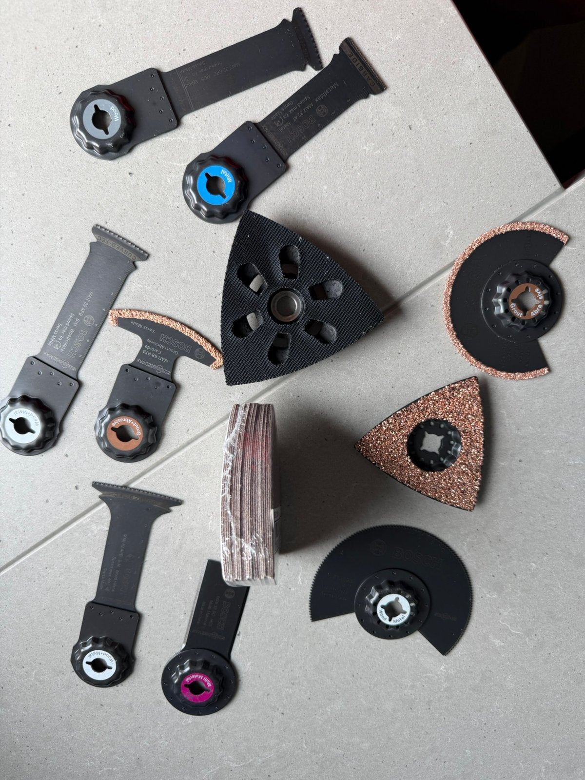 Bosch Professional GOP 55-36 accessoires set nieuw Starlock, Ophalen of Verzenden, Zo goed als nieuw