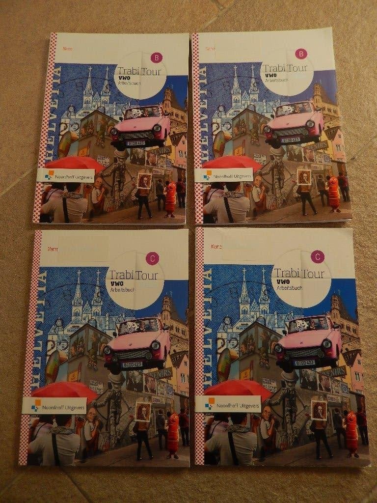 Nieuw Noordhoff Trabitour Duits werkboek 2 VWO deel b en c, VWO, Duits, Ophalen of Verzenden, Zo goed als nieuw