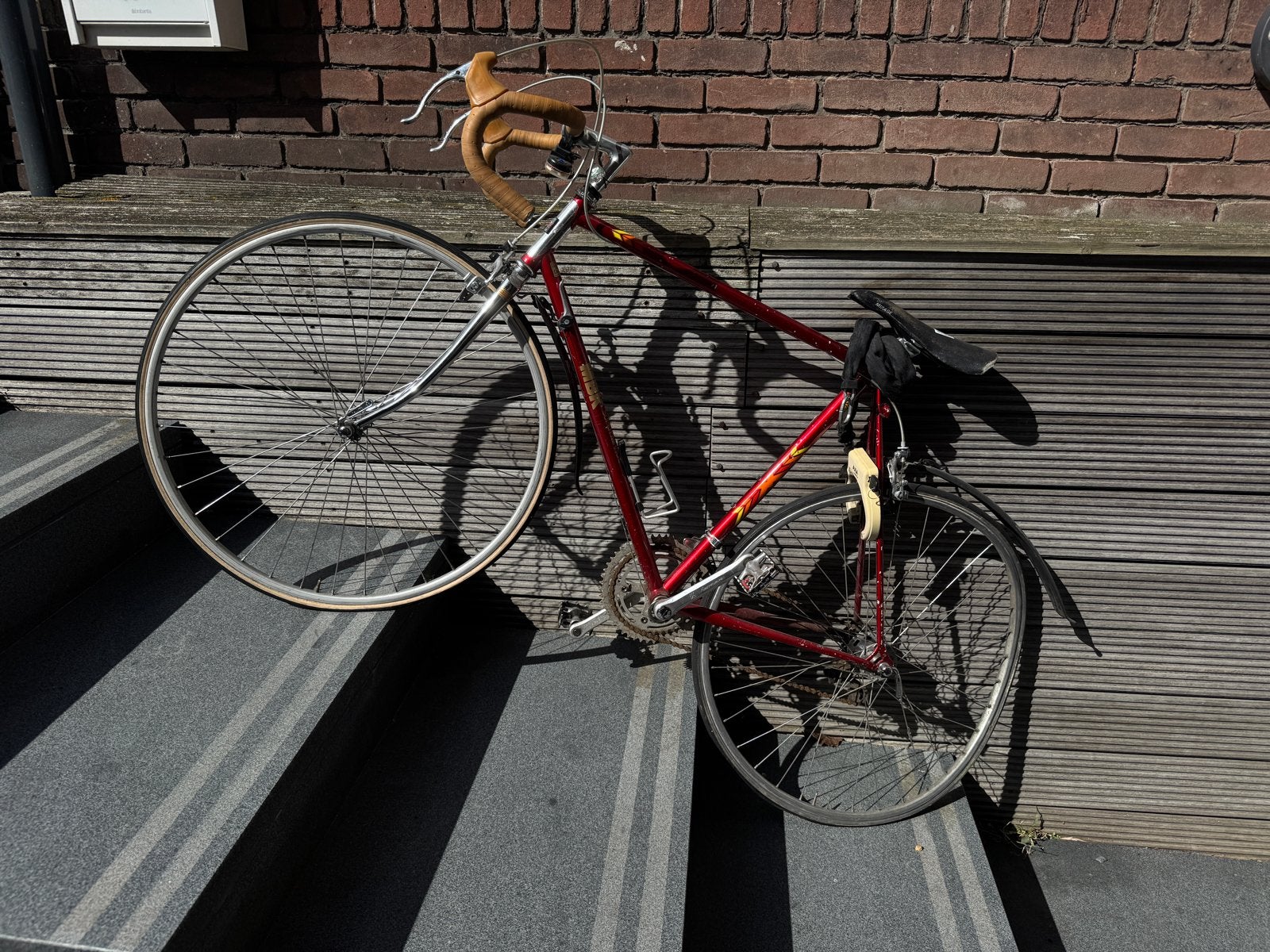Motobécane Super Mirage vintage stalen racefiets jaren 70/80, Fietsen en Brommers, Overige merken, Gebruikt, Staal, Ophalen of Verzenden