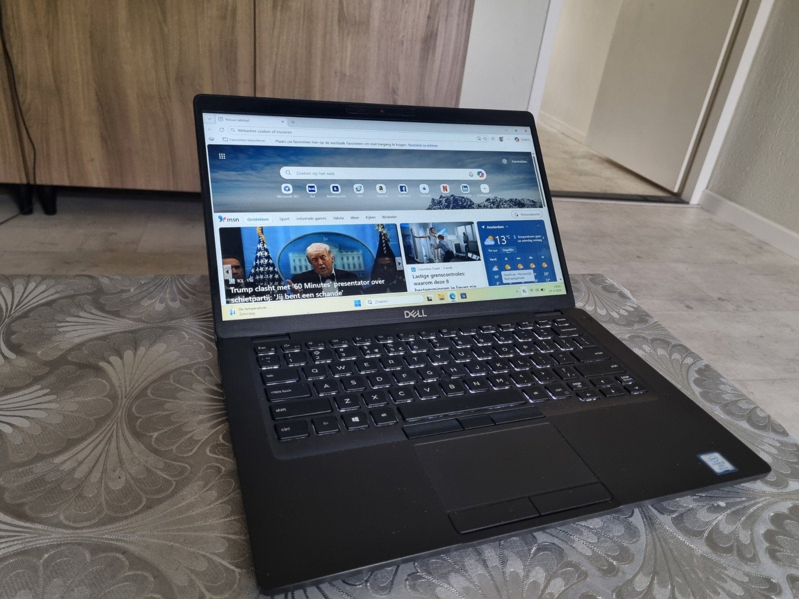 Dell 14inch Full HD i5 8th/256Gb SSD/16Gb ram/Windows 11 Pro, 256 GB, 2 tot 3 Ghz, Qwerty, 14 inch