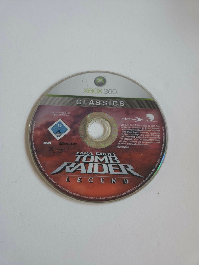Xbox 360 - Lara Croft Tomb Raider Legend - Disc Only, Avontuur en Actie, Gebruikt, 1 speler, Ophalen of Verzenden