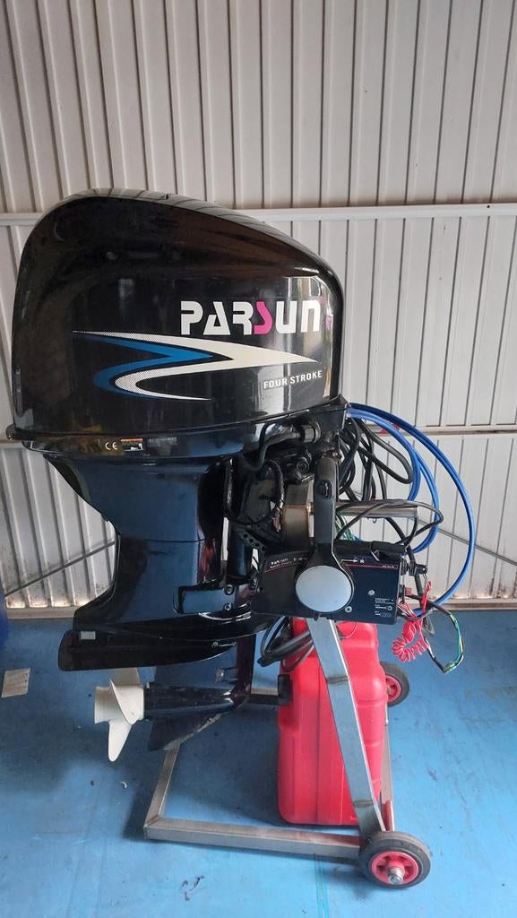 Parsun 40 pk 4 takt bj 2020 lang powertrim met ab en tank., Watersport en Boten, Ophalen, Gebruikt, 5 tot 10 pk, Viertaktmotor
