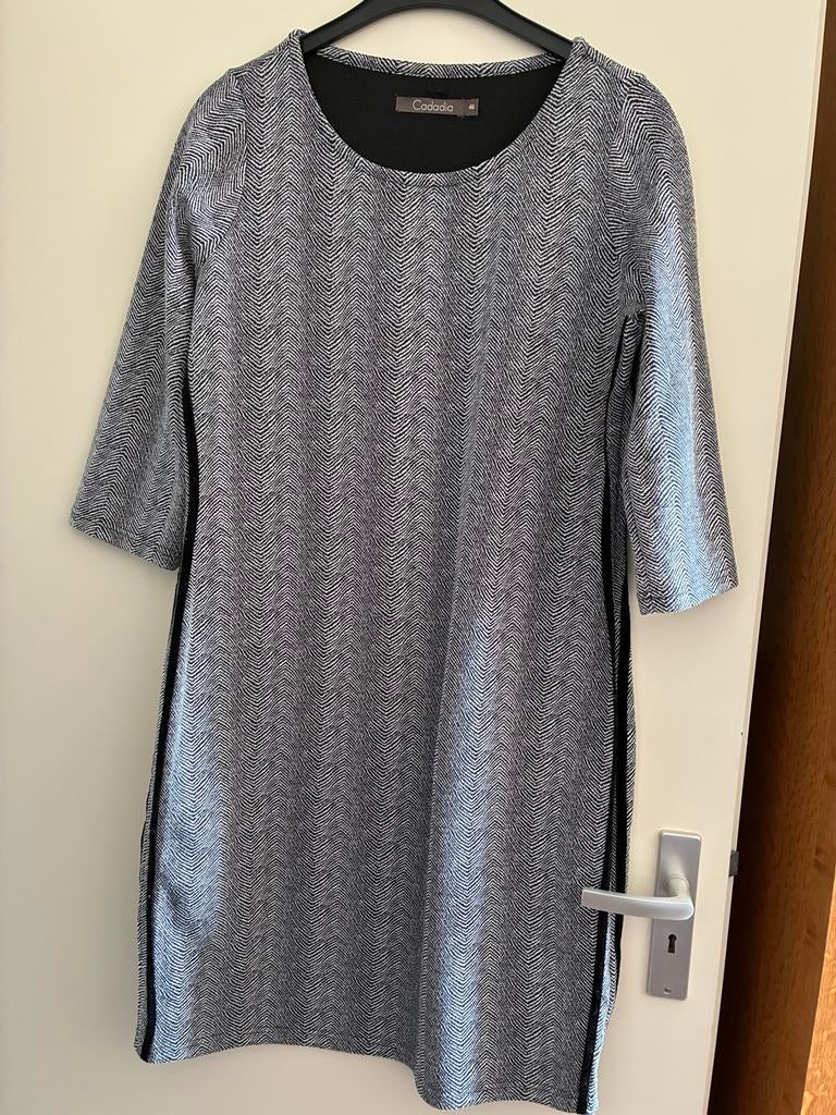 Cadadia jurk maat 46, Kleding | Dames, Jurken, Zwart, Maat 46/48 (XL) of groter, Ophalen of Verzenden, Zo goed als nieuw