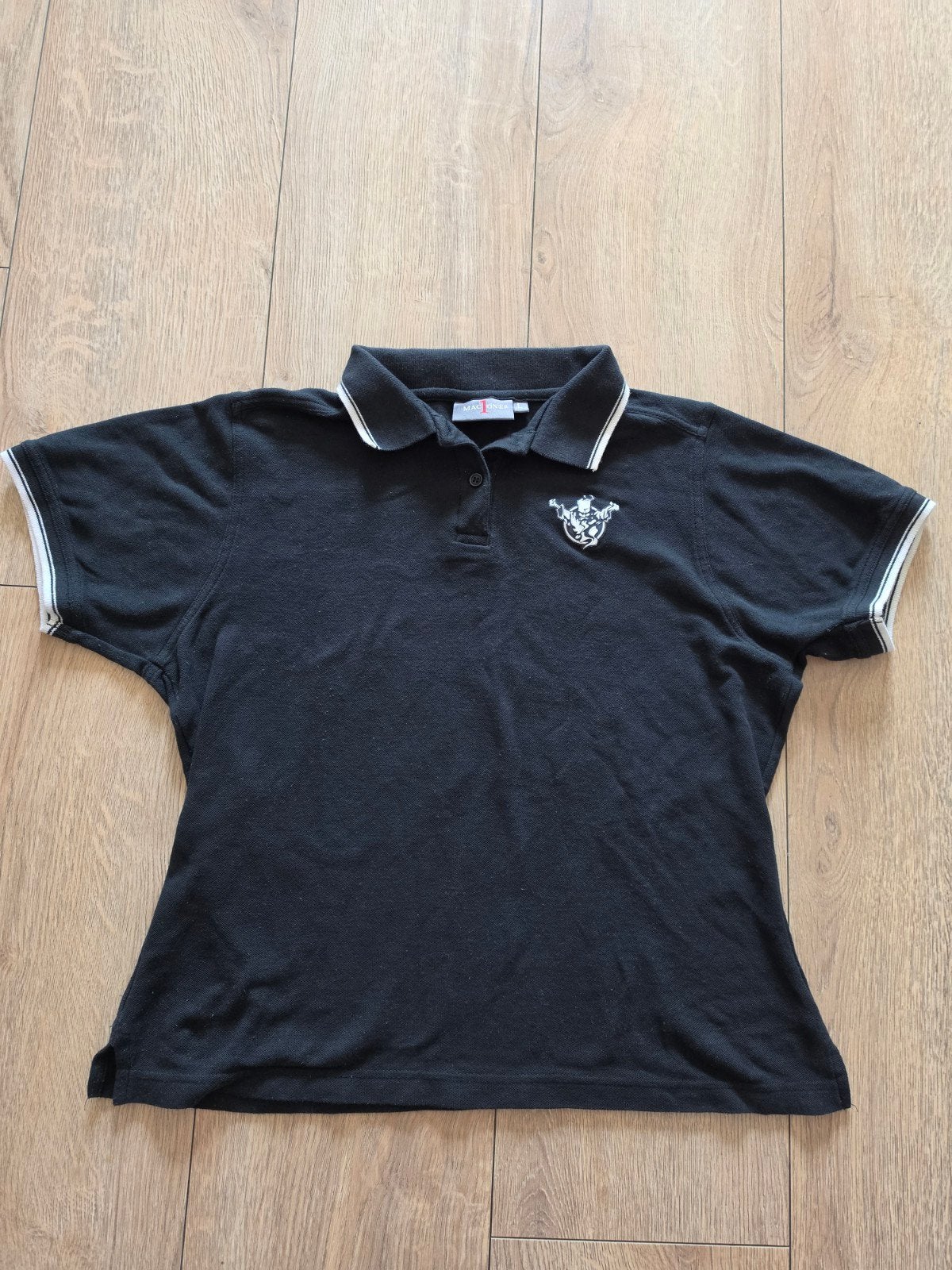 Thunderdome Polo Maat L, Thunderdome, Zwart, Maat 42/44 (L), Ophalen of Verzenden